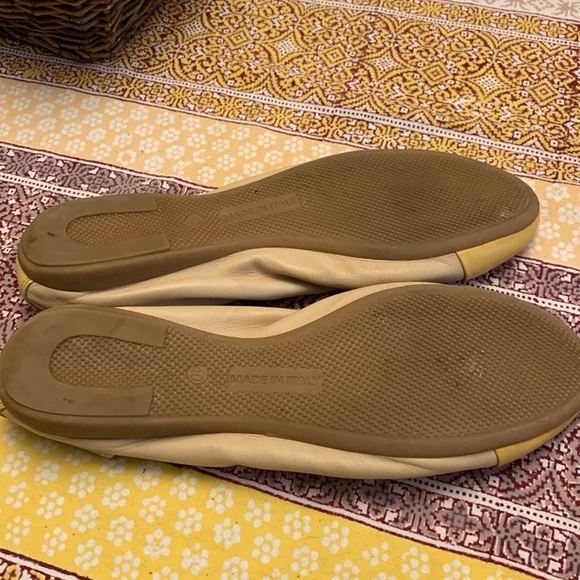 Mally made in Italy, sz 40/ 9 1/2 US leather stretch ballet shoes - Picture 4 of 4